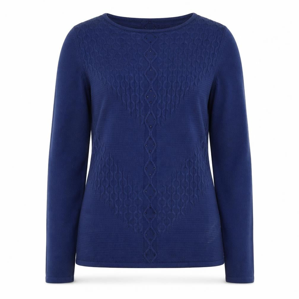 Womens UK Size M anna rose Blue Pullover Jumper