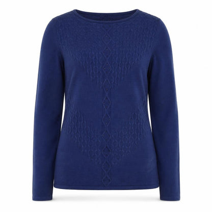 Womens UK Size M anna rose Blue Pullover Jumper