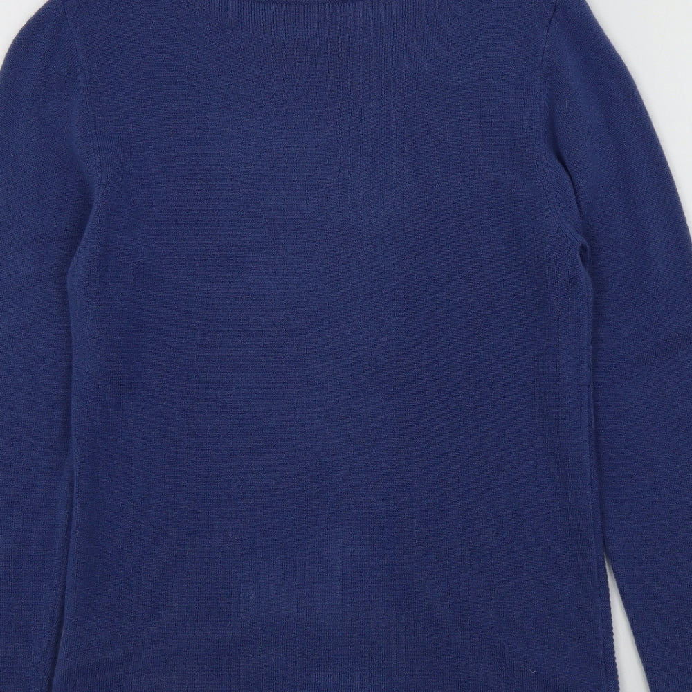 Womens UK Size M anna rose Blue Pullover Jumper