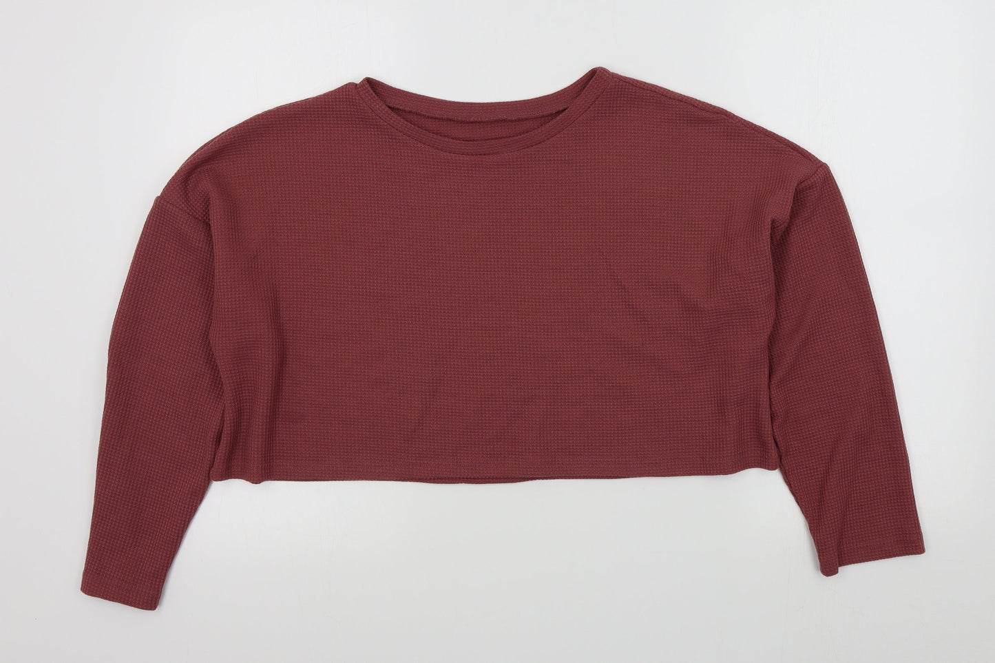Womens UK Size XL Preworn Pink Pullover Jumper