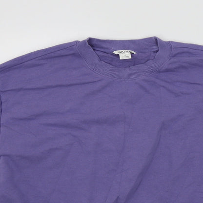 Womens UK Size S monkl Purple Pullover Jumper
