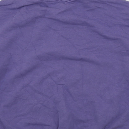 Womens UK Size S monkl Purple Pullover Jumper