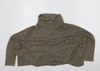 Womens UK Size 12 New Look Brown Pullover Jumper