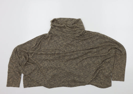 Womens UK Size 12 New Look Brown Pullover Jumper
