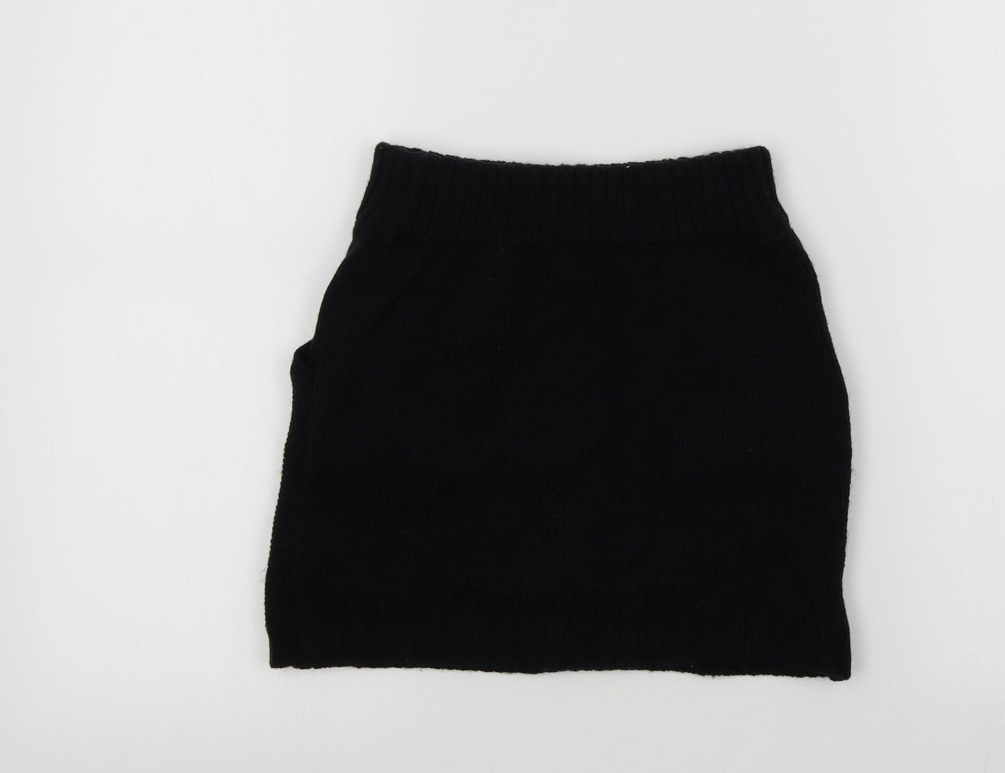 YD Girls Black   A-Line Skirt Size 7-8 Years