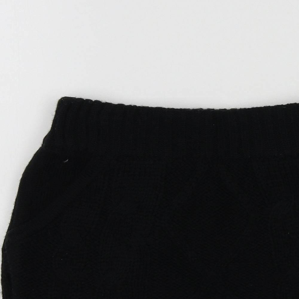 YD Girls Black   A-Line Skirt Size 7-8 Years