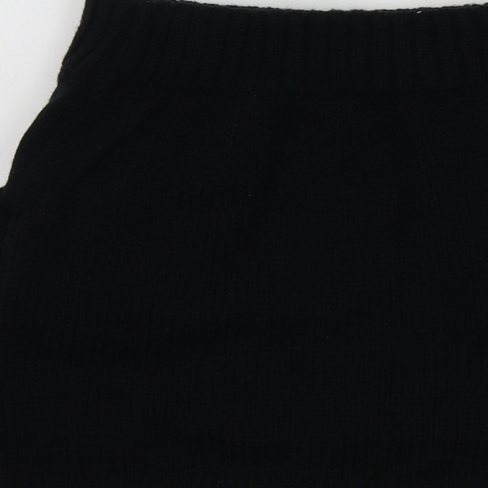 YD Girls Black   A-Line Skirt Size 7-8 Years