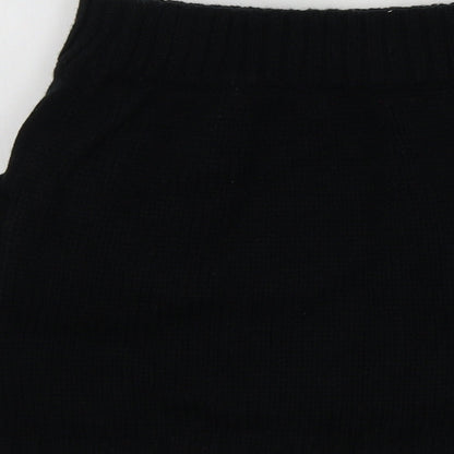YD Girls Black   A-Line Skirt Size 7-8 Years