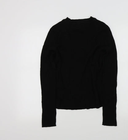 H&M Womens Black   Pullover Jumper Size M