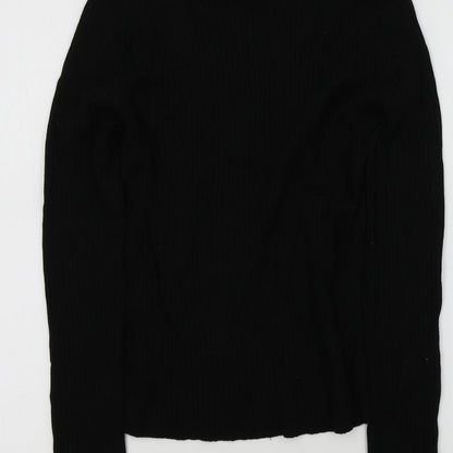 H&M Womens Black   Pullover Jumper Size M