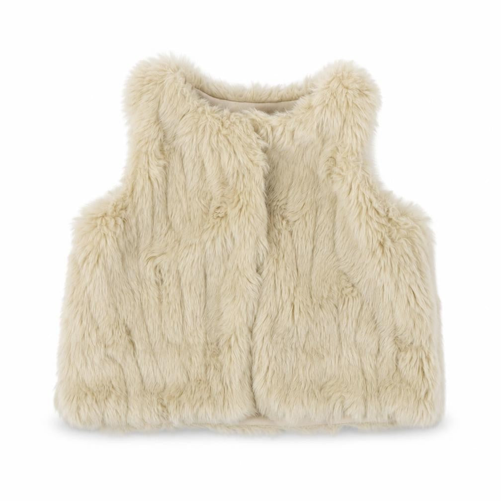 F&F Girls Beige Colourblock  Basic Coat Snowsuit Size 36 Months