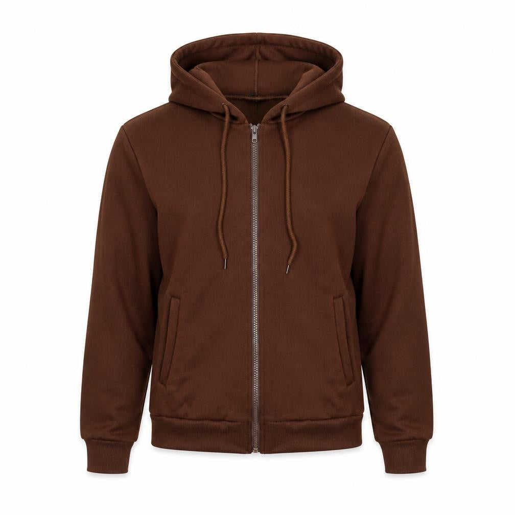 SHEIN Shien Womens Brown   Full Zip Hoodie Size S