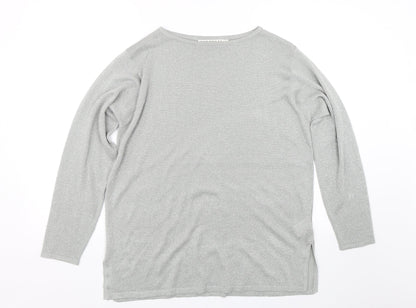 Cordelia Womens Silver   Pullover Jumper Size M