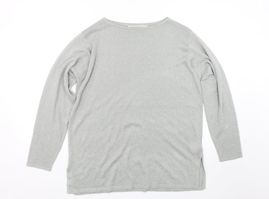 Cordelia Womens Silver   Pullover Jumper Size M