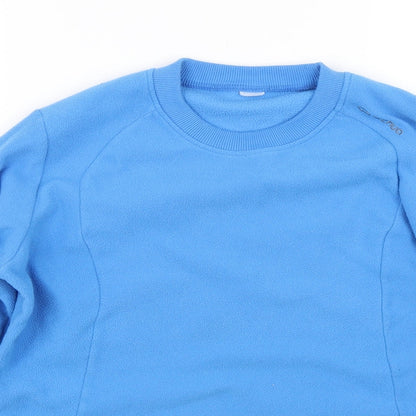Quencha Womens Blue   Pullover Sweatshirt Size XS
