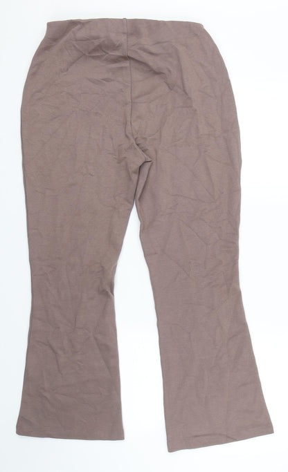 Damart Womens Brown   Sweatpants Trousers Size 12 L25 in