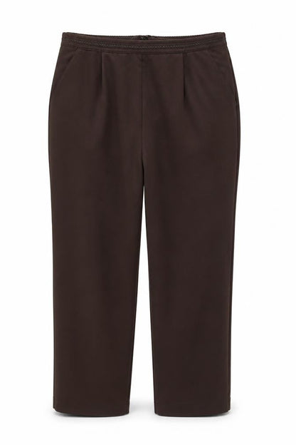 Bonmarché Womens Brown Trousers Size 16 L25 in