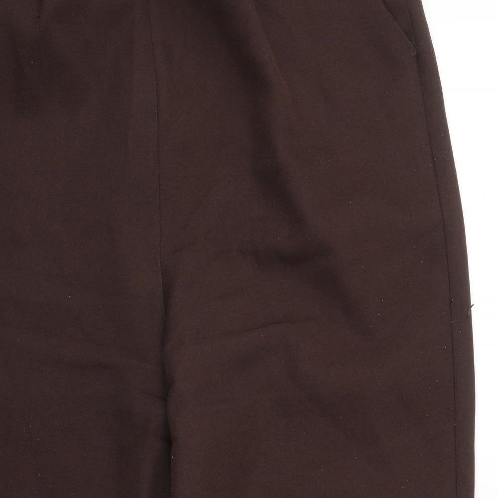 BM Womens Brown   Trousers  Size 16 L25 in