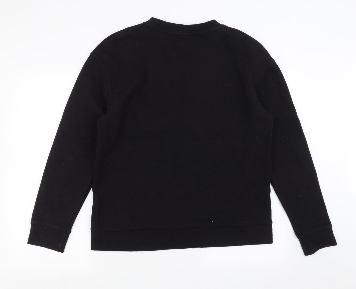 H&M Womens Black   Pullover Sweatshirt Size M