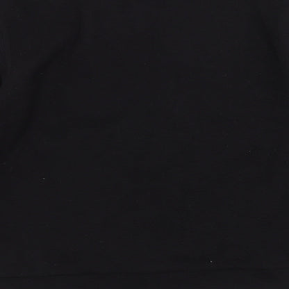H&M Womens Black   Pullover Sweatshirt Size M