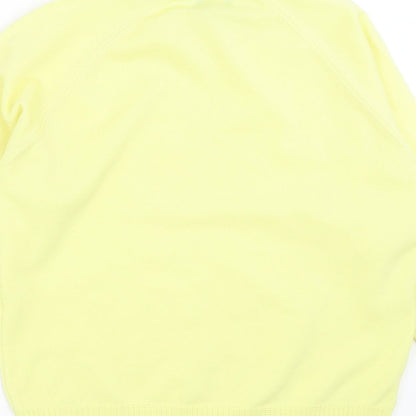 Gilwear Womens Yellow  Knit Pullover Jumper Size S