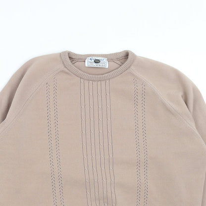 Gilwear Womens Brown  Knit Pullover Jumper Size S