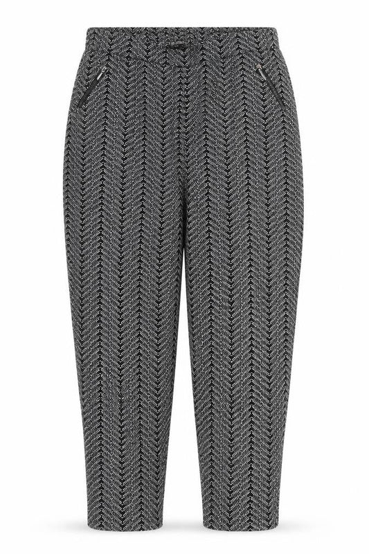 Womens UK Size 16 Bonmarché Regular Fit  Black Trousers