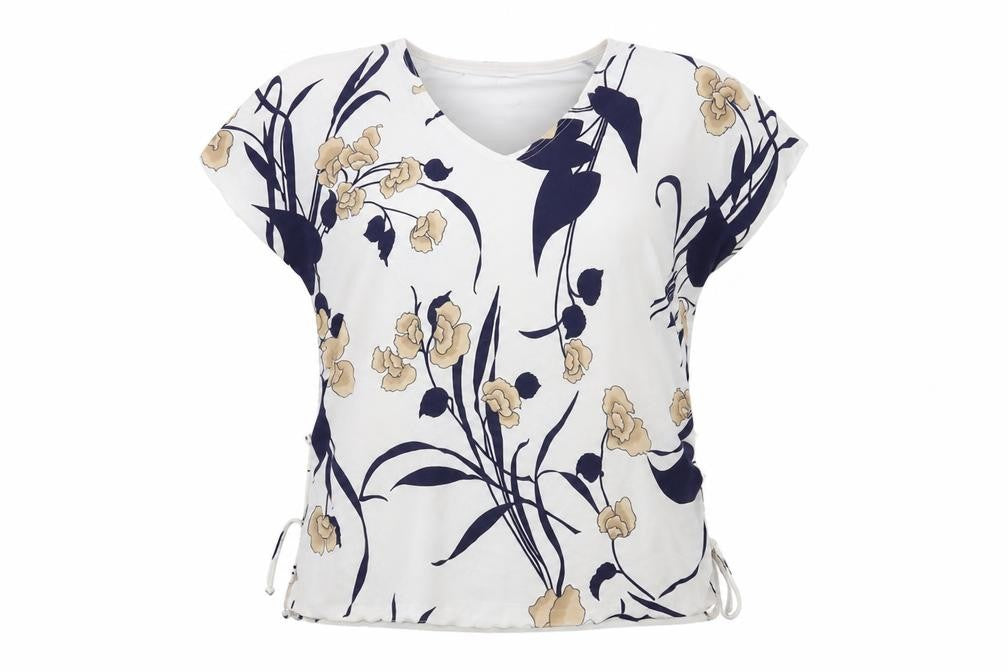 Womens UK Size L Saloos White Basic Blouse