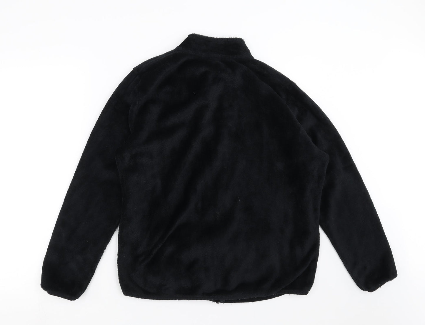 Avenue Womens Black   Full Zip Jumper Size L