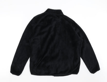 Avenue Womens Black   Full Zip Jumper Size L