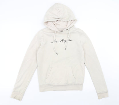 Primark Womens Beige   Pullover Hoodie Size 4  - los angeles