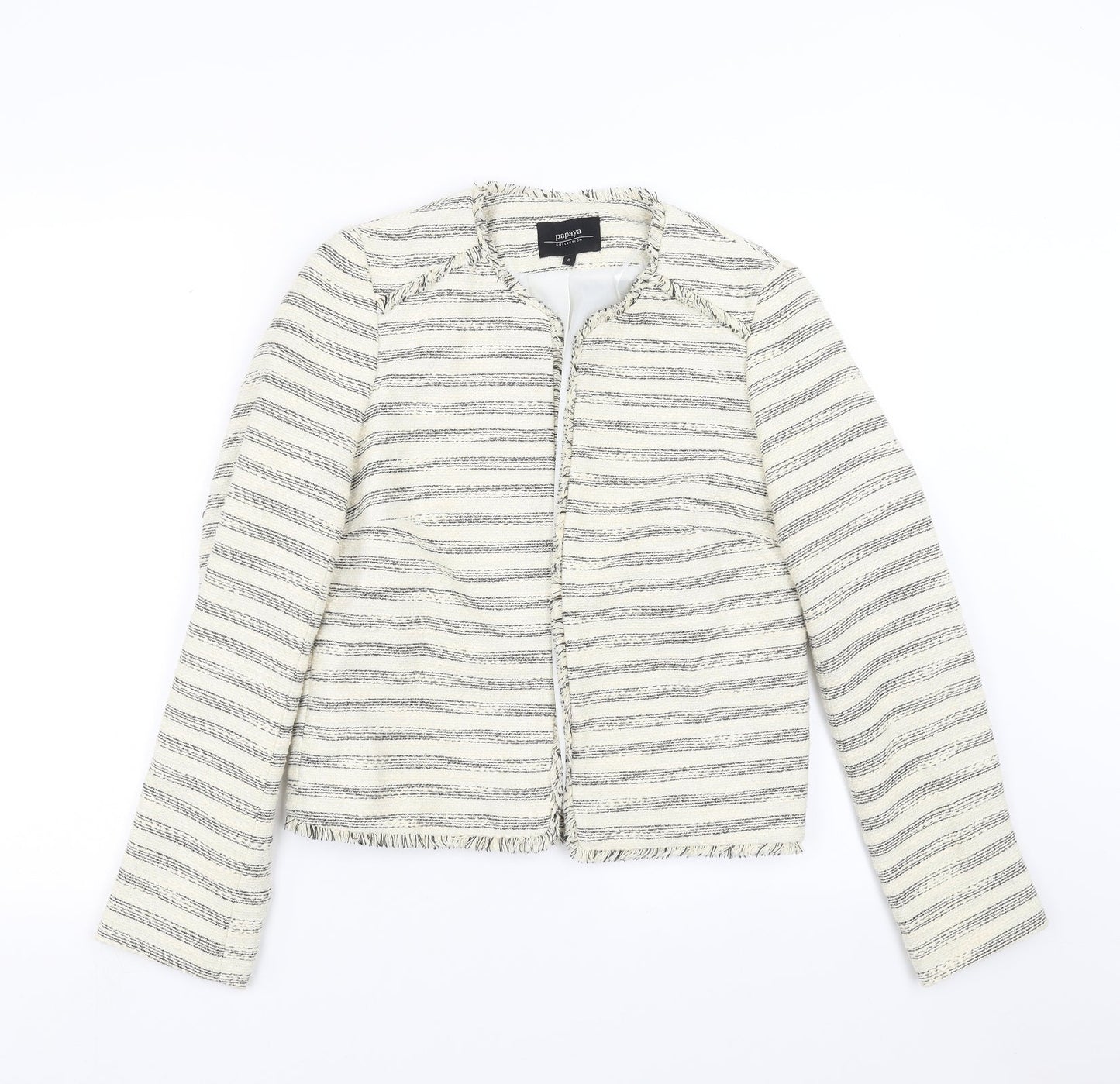 Womens UK Size 8 Papaya Ivory Jacket
