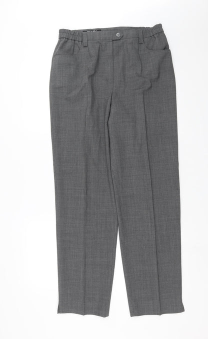 Womens UK Size 16 Wichele Regular Fit  Grey Trousers