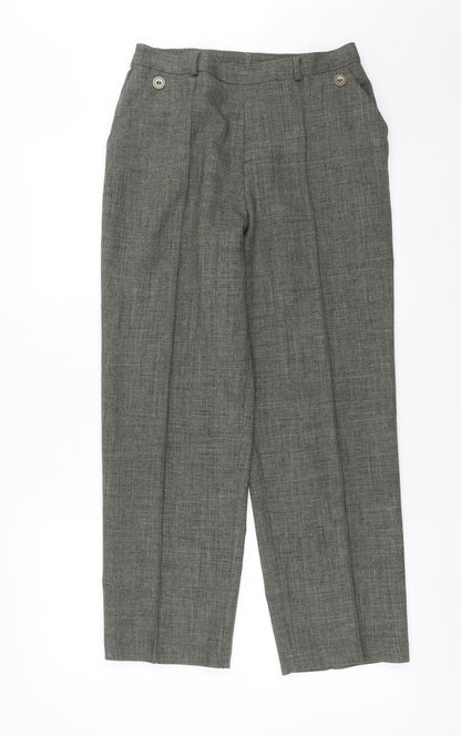 Womens UK Size 28 in Preworn Regular Fit  Green Trousers