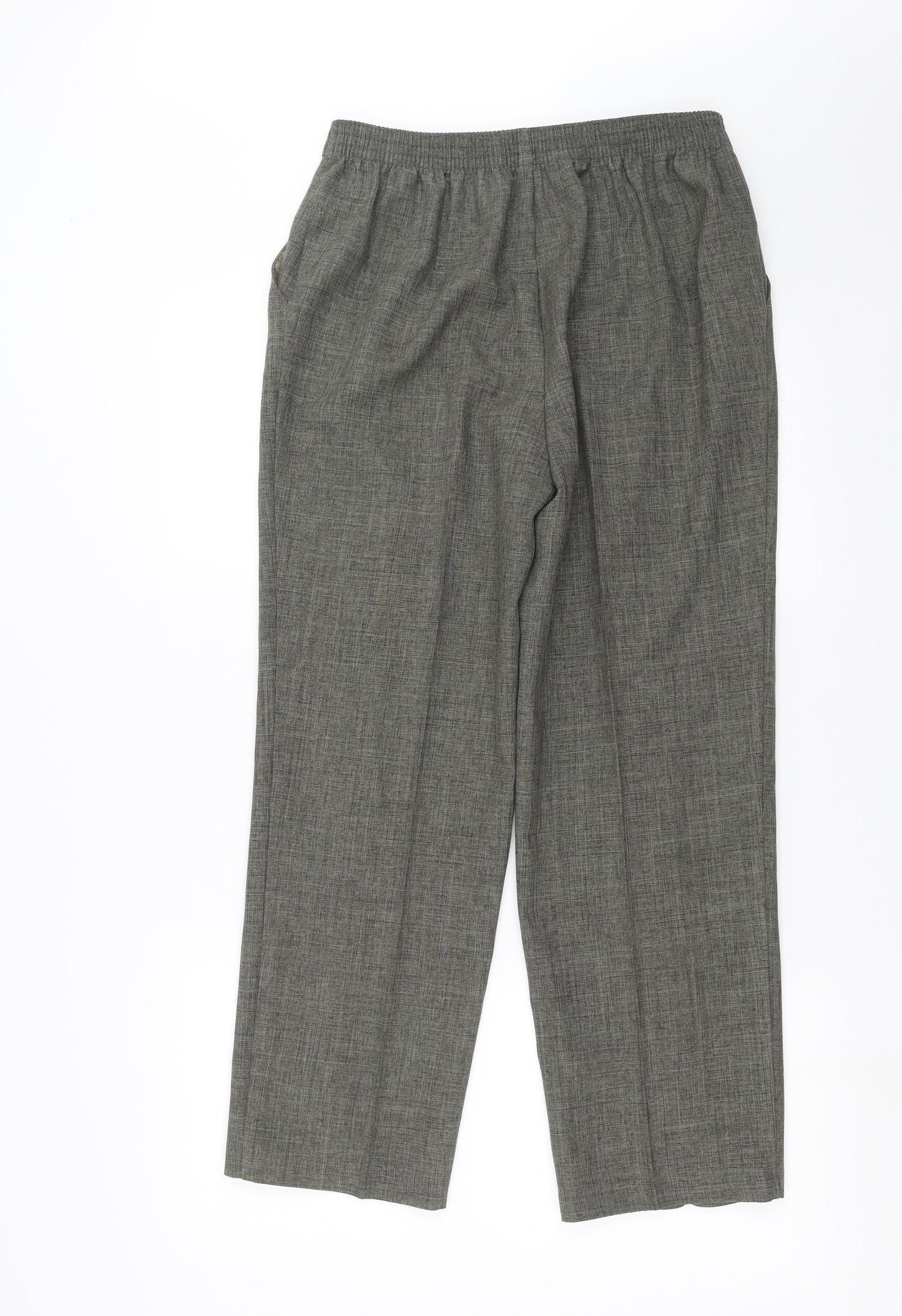 Womens UK Size 28 in Preworn Regular Fit  Green Trousers