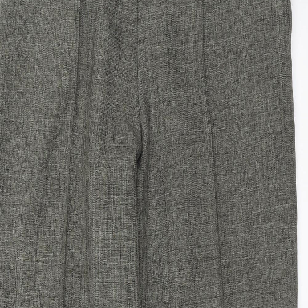 Womens UK Size 28 in Preworn Regular Fit  Green Trousers