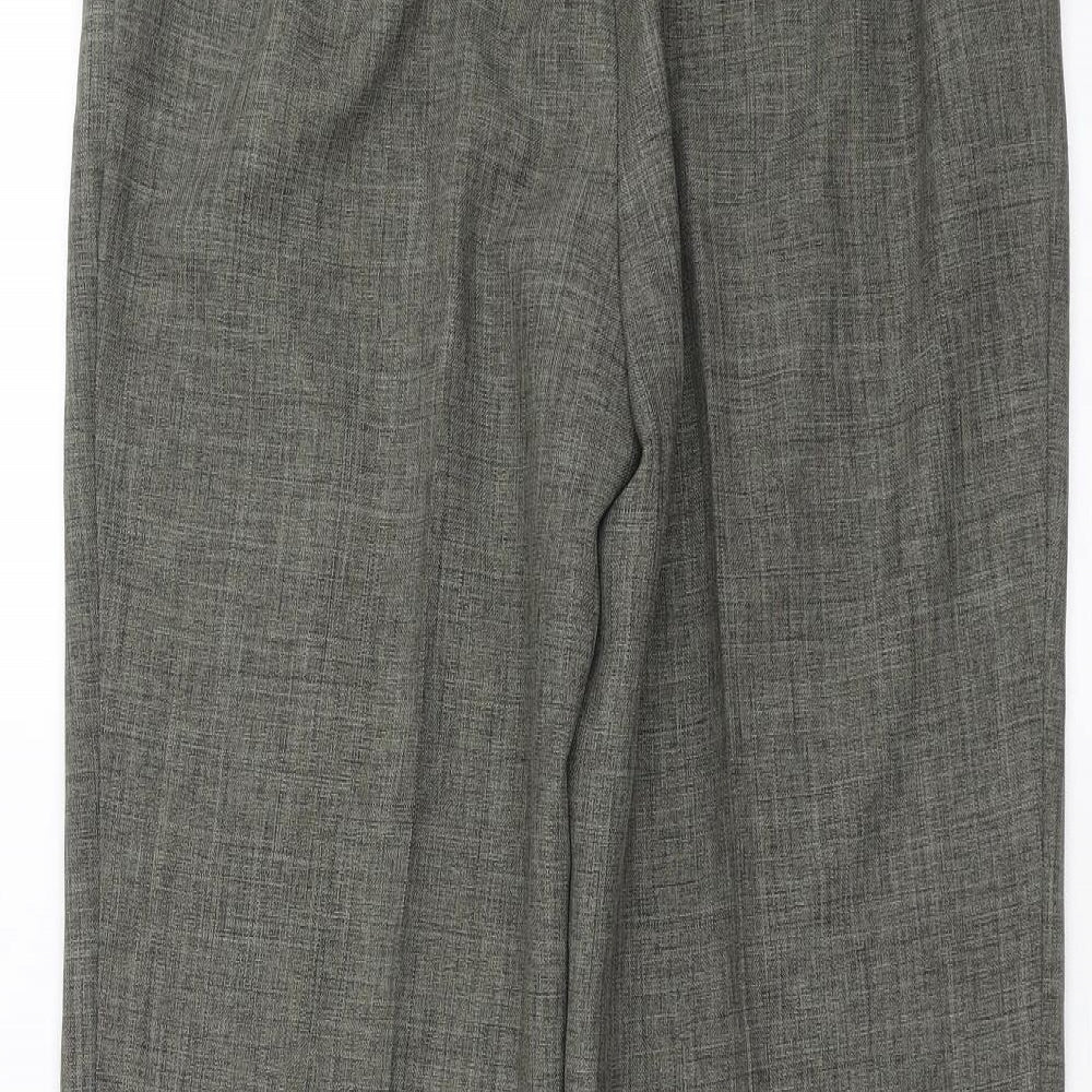 Womens UK Size 28 in Preworn Regular Fit  Green Trousers
