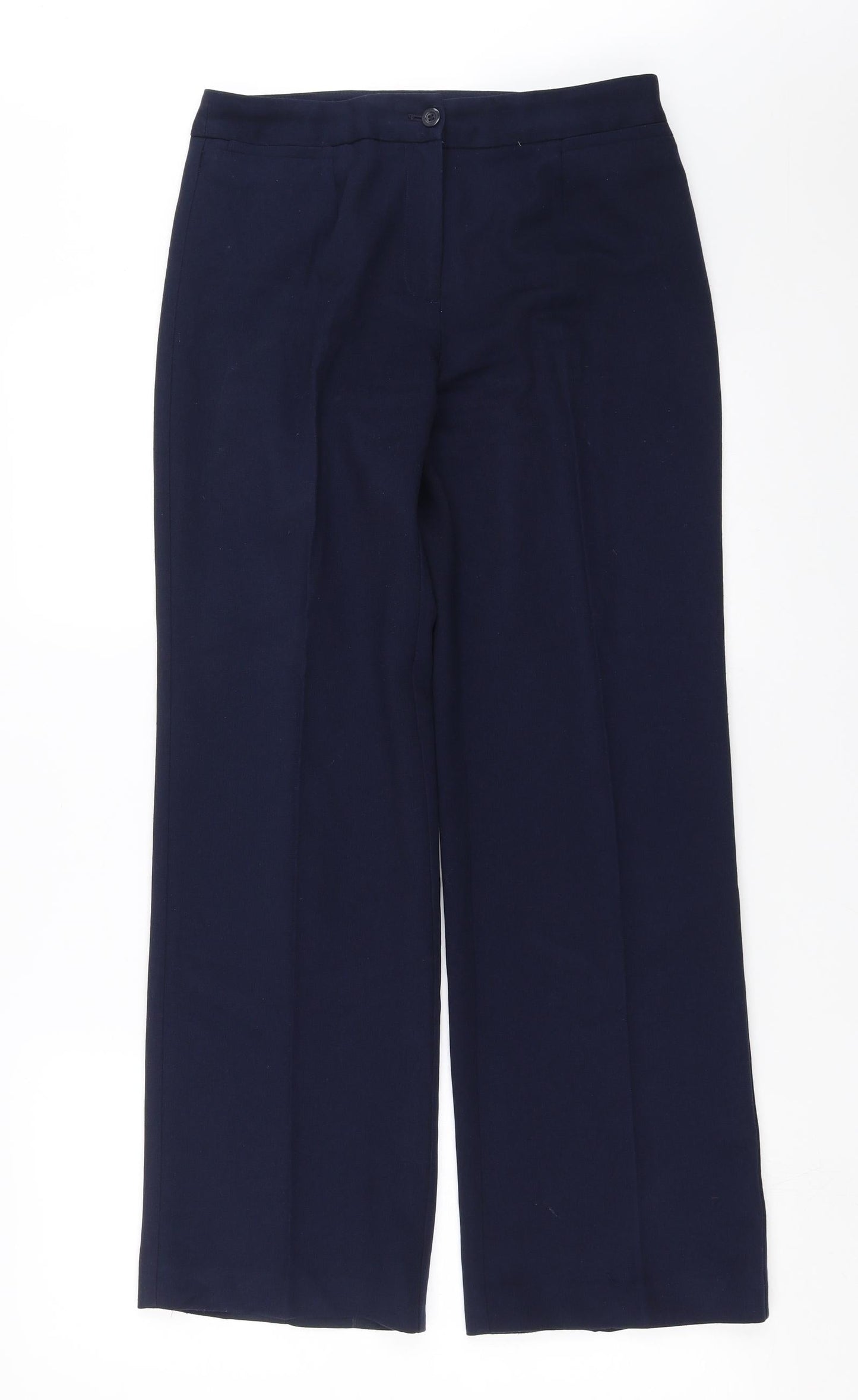 EWM Womens Blue   Trousers  Size 10 L29 in