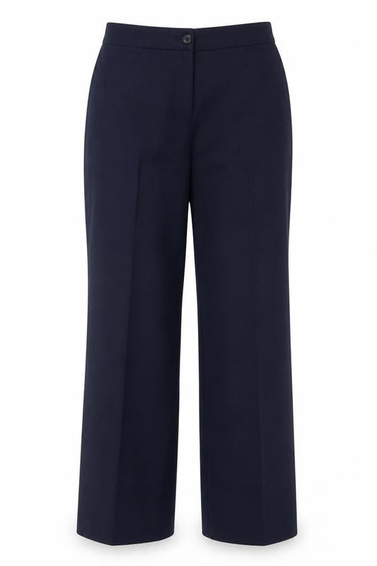 Womens UK Size 10 EWM Regular Fit  Blue Trousers