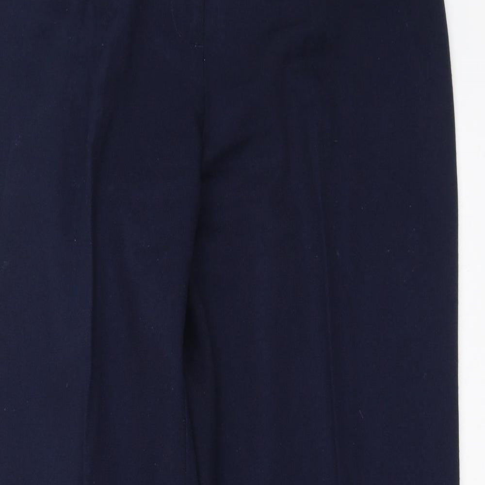 EWM Womens Blue   Trousers  Size 10 L29 in