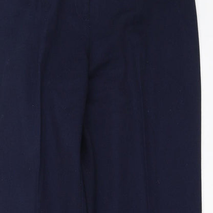 EWM Womens Blue   Trousers  Size 10 L29 in