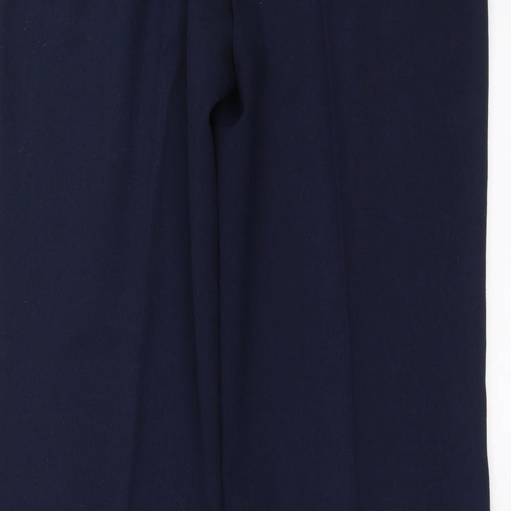 EWM Womens Blue   Trousers  Size 10 L29 in