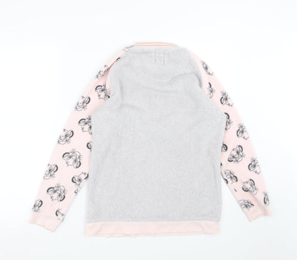 Primark Womens Grey Solid  Top Pyjama Top Size S  - lion king