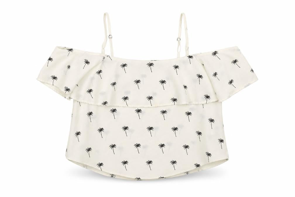 Womens UK Size 16 Divided by H&M Ivory Camisole Blouse