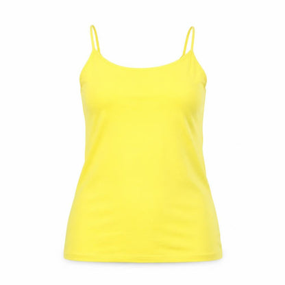 Womens UK Size 16 Evie Yellow Camisole T-Shirt