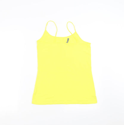 Womens UK Size 16 Evie Yellow Camisole T-Shirt