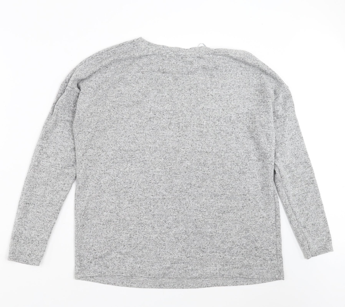 TU Womens Grey   Pullover Jumper Size 12  - stars