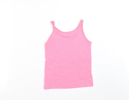 Primark Girls Pink   Basic Tank Size 9-10 Years  - california