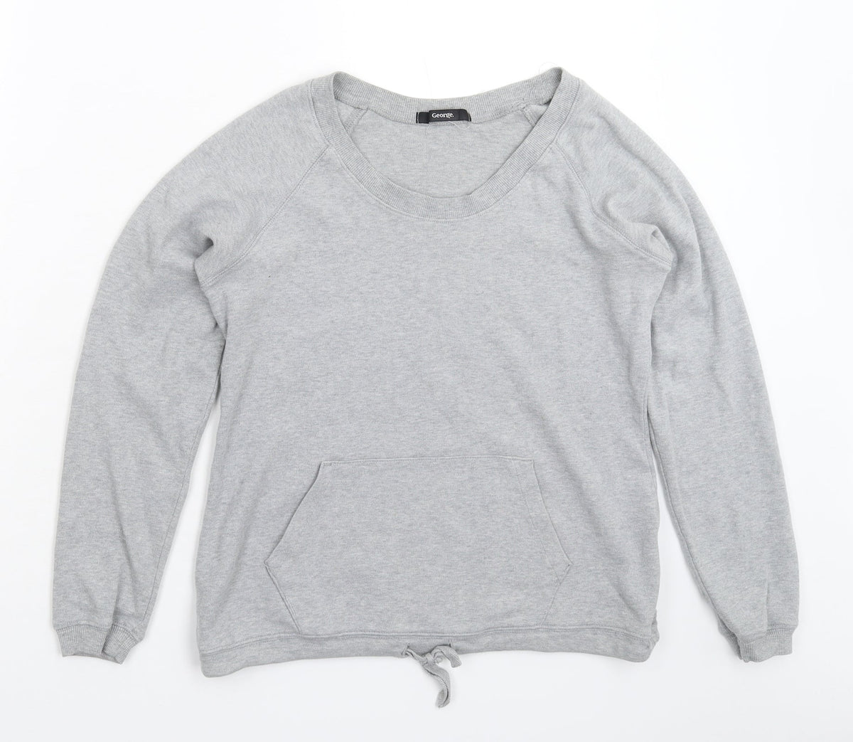 George Womens Grey   Pullover Sweatshirt Size 10