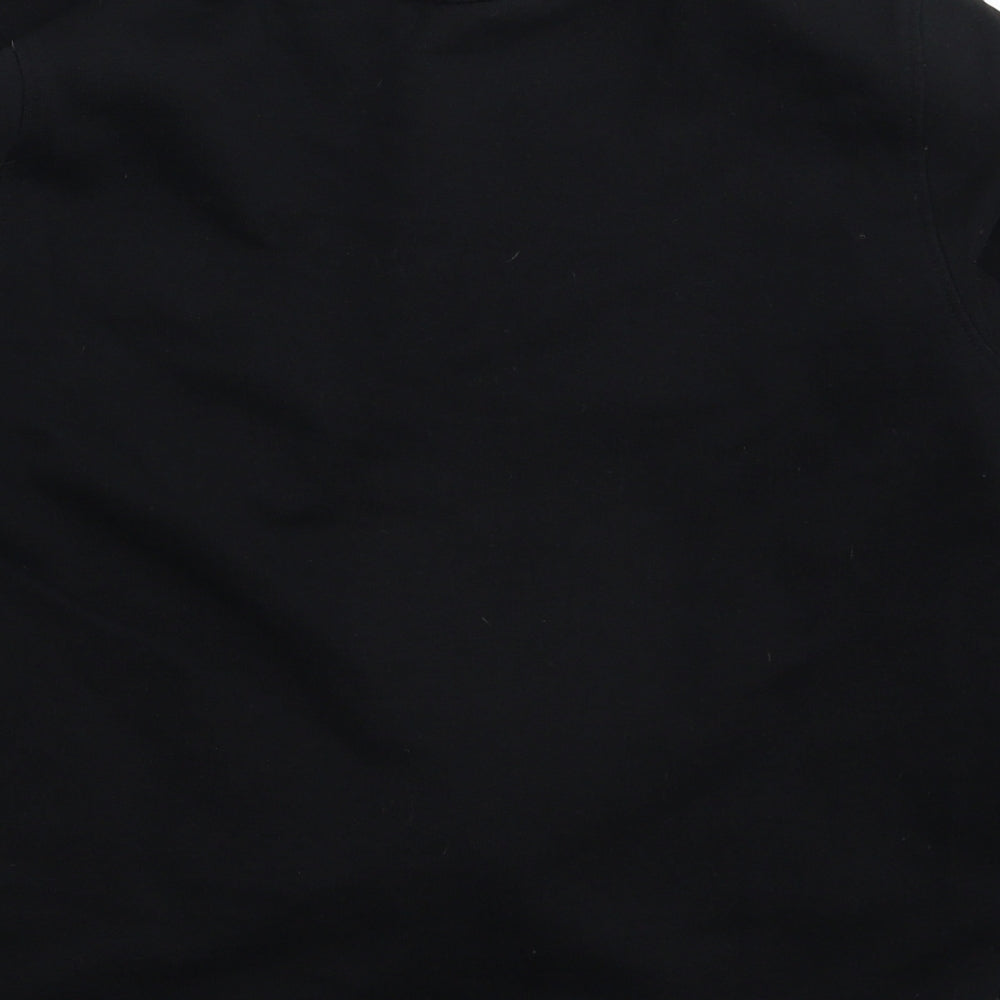 H&M Womens Black   Pullover Sweatshirt Size S